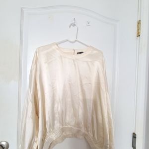 Zara Satin top